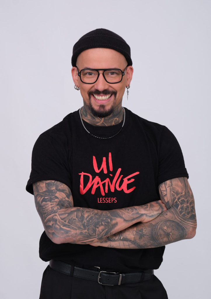 Adrián, profesor de baile en U!Dance Lesseps